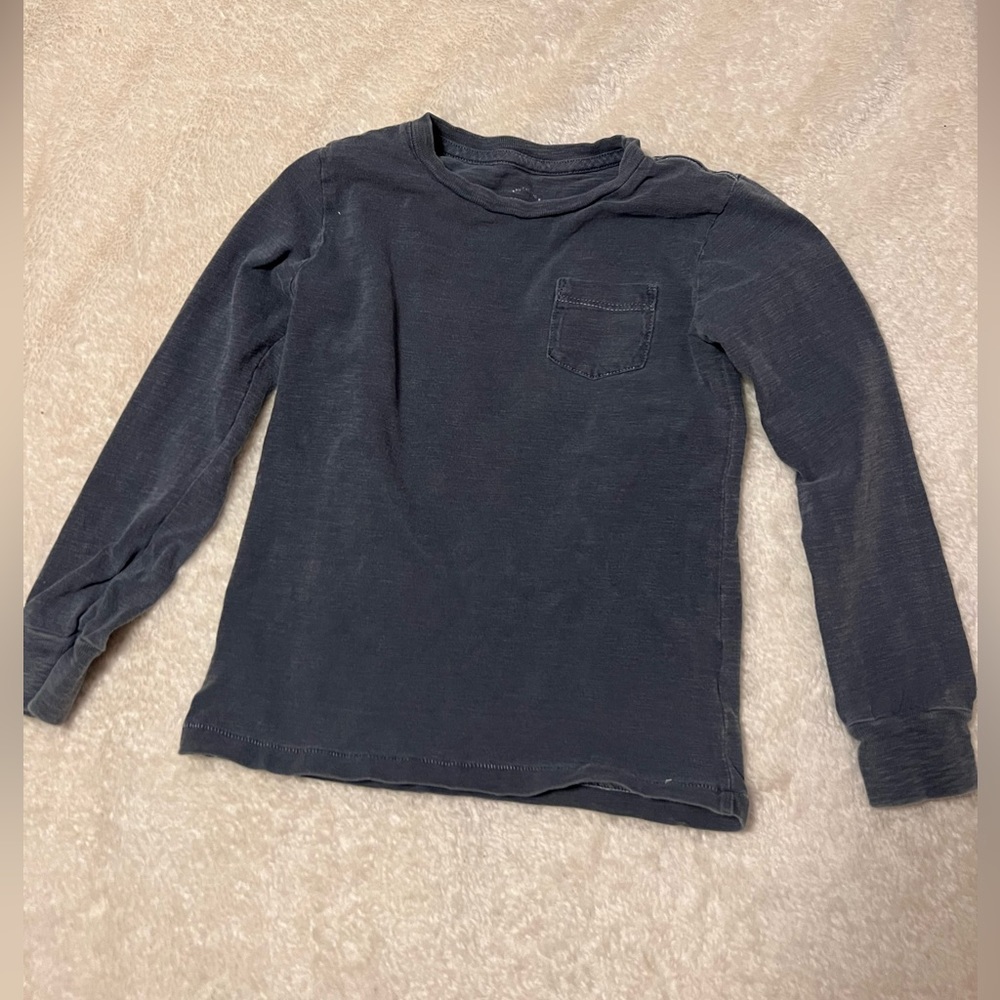 Kids long sleeve JCrew crewcuts shirt